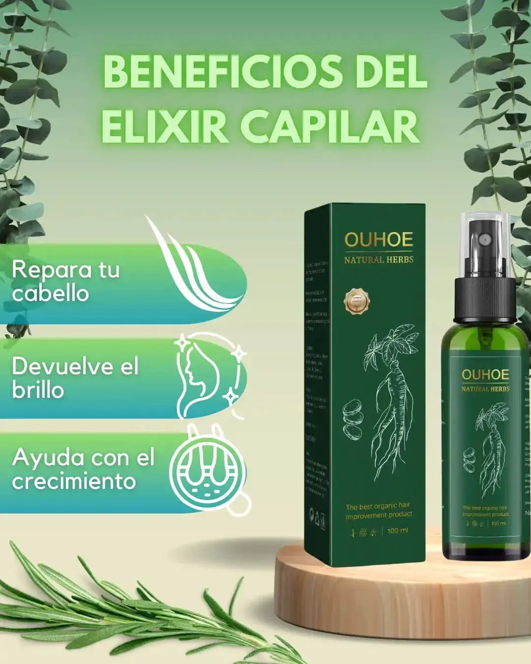 Nutri Ouhoe® - Para el crecimiento del cabello